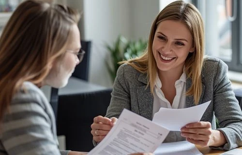 Mortgage adviser helping client after declined application UK